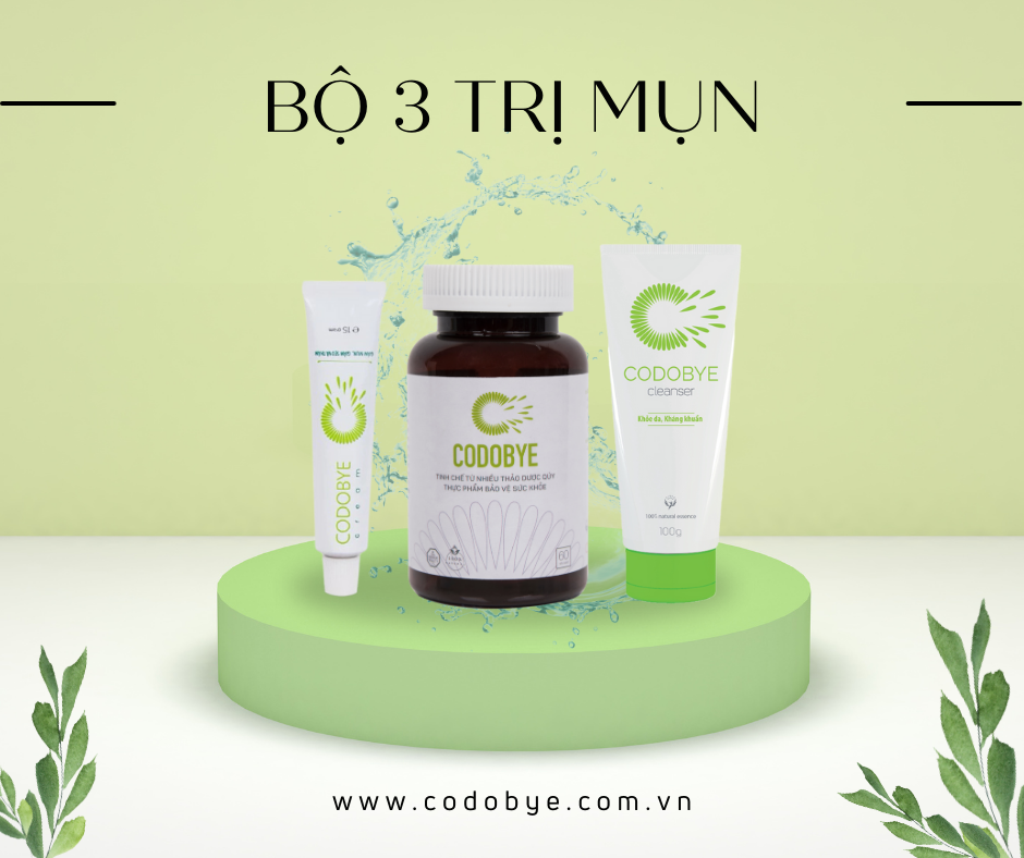 Bộ sản phẩm trị mụn Codobye