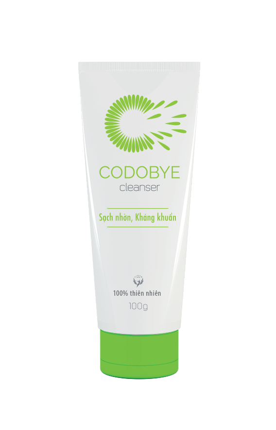 Sữa rửa mặt trị mụn thảo dược CODOBYE CLEASER