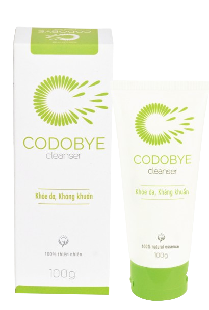 sữa rửa mặt sạch nhờn, kháng khuẩn Codobye Cleanser